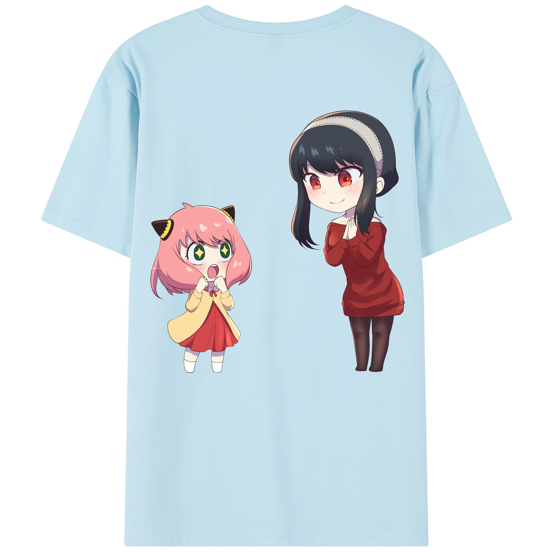 （画像用） SPY×FAMILY间谍家家酒 綿100％半袖Tシャツ（背面プリント）